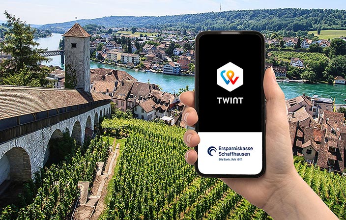 Ersparniskasse TWINT-App
