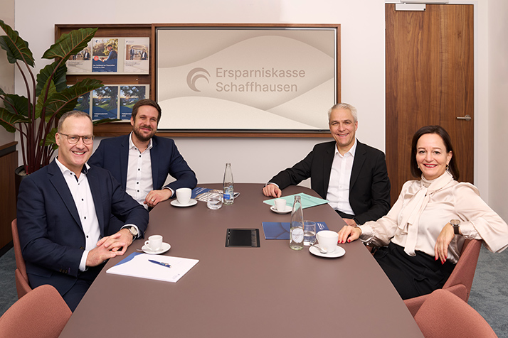 Die Geschäftsleitung der Ersparniskasse Schaffhausen
